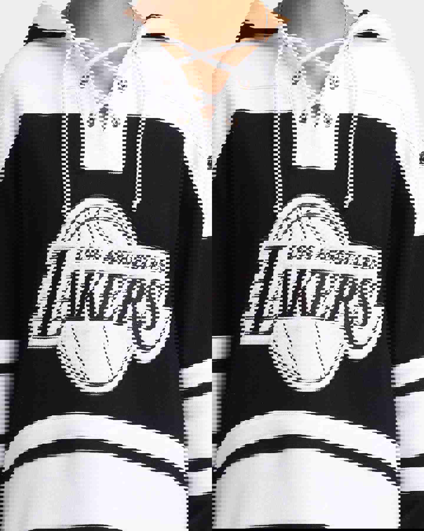 47 Brand Los Angeles Lakers NBA Superior 47 Lacer Hoodie Jet Black