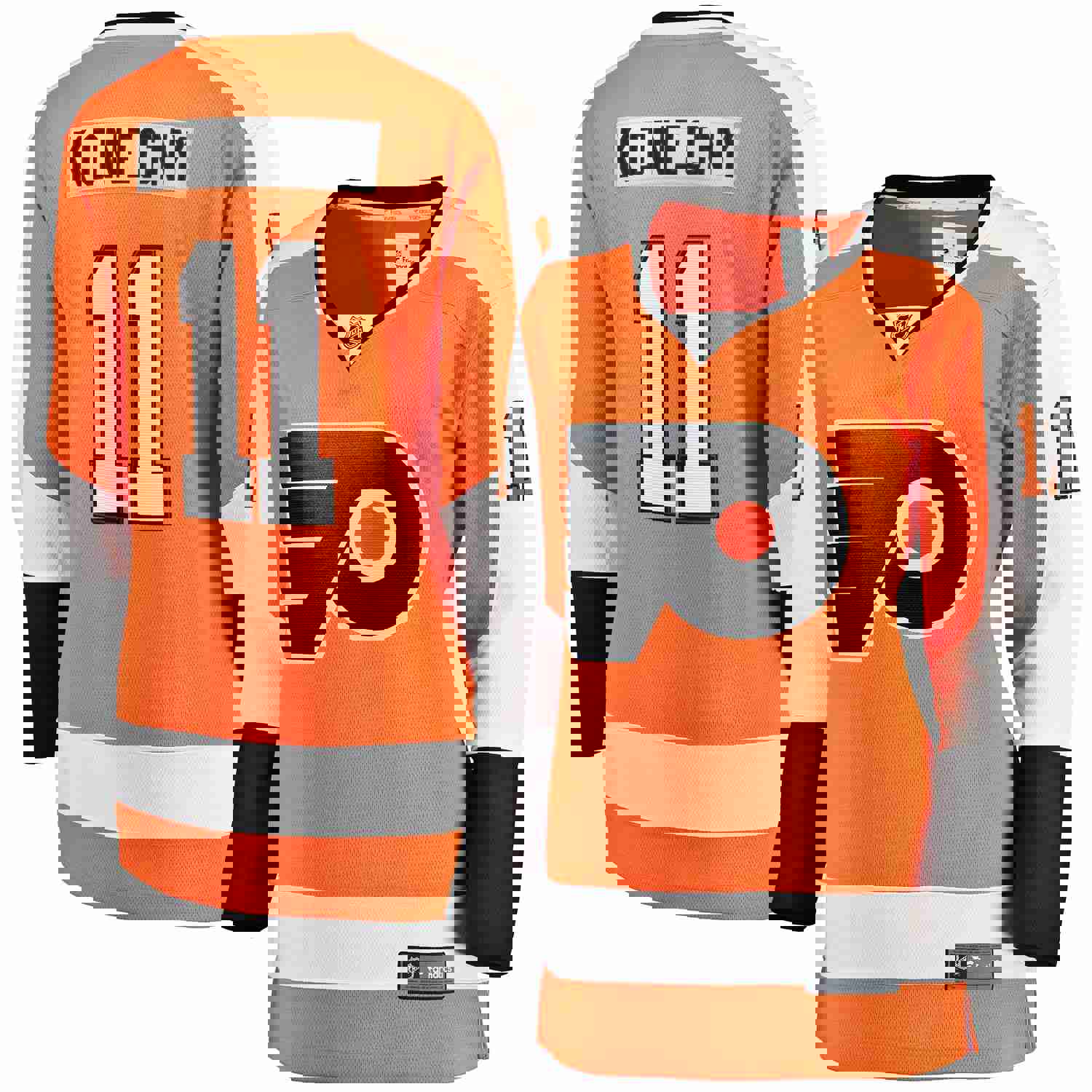 Travis Konecny Philadelphia Flyers Fanatics Branded Women's Home Premier Breakaway Player Jersey - Orange