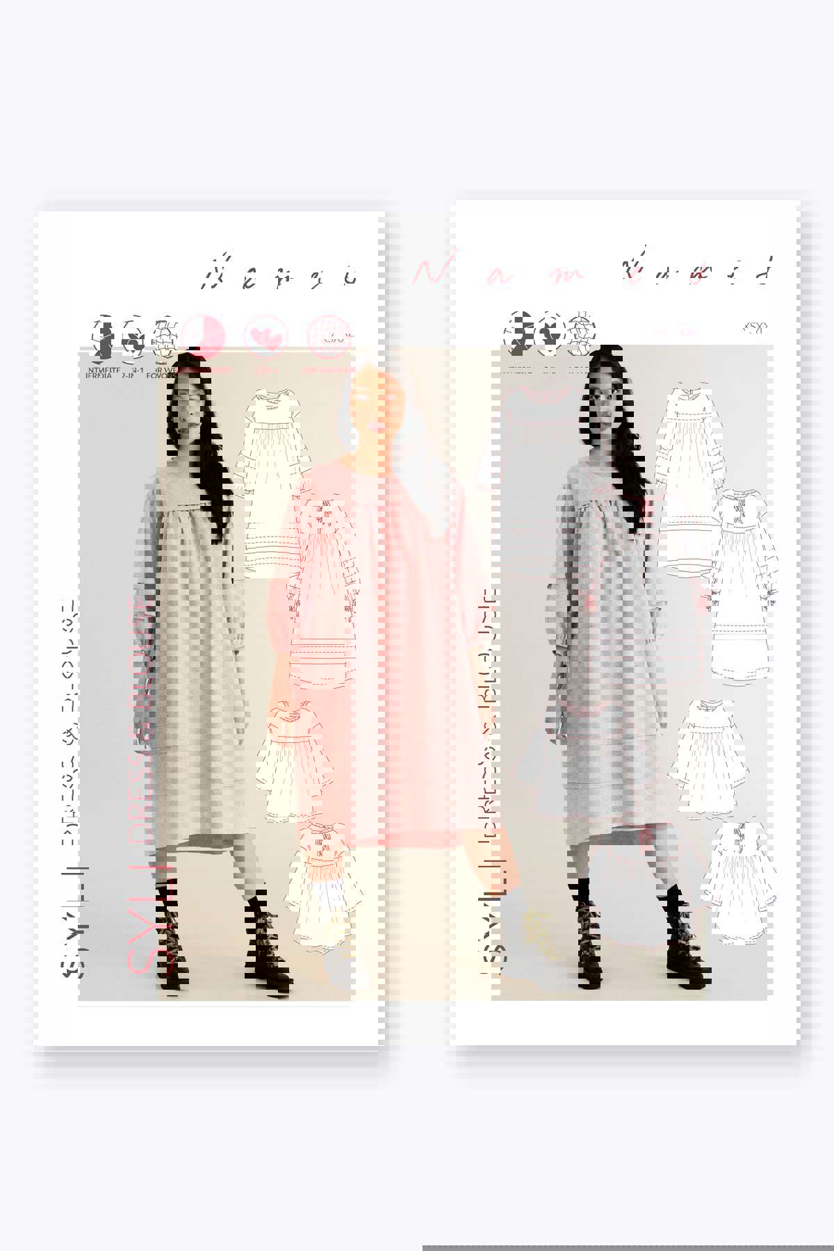 Named Clothing Syli Dress or Blouse Digital PDF Pattern