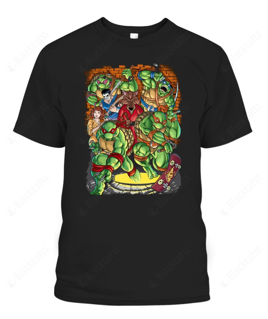 Teenage Ninjas Custom Graphic Apparel - Unisex Classic Fit T-Shirt