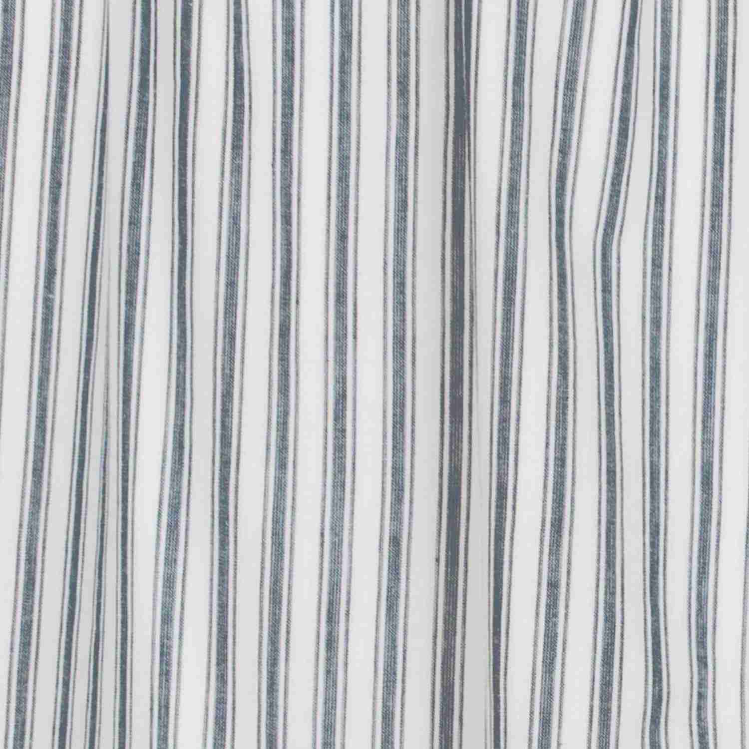 Sawyer Mill Blue Ticking Stripe Swag Set of 2 - 36x36x16