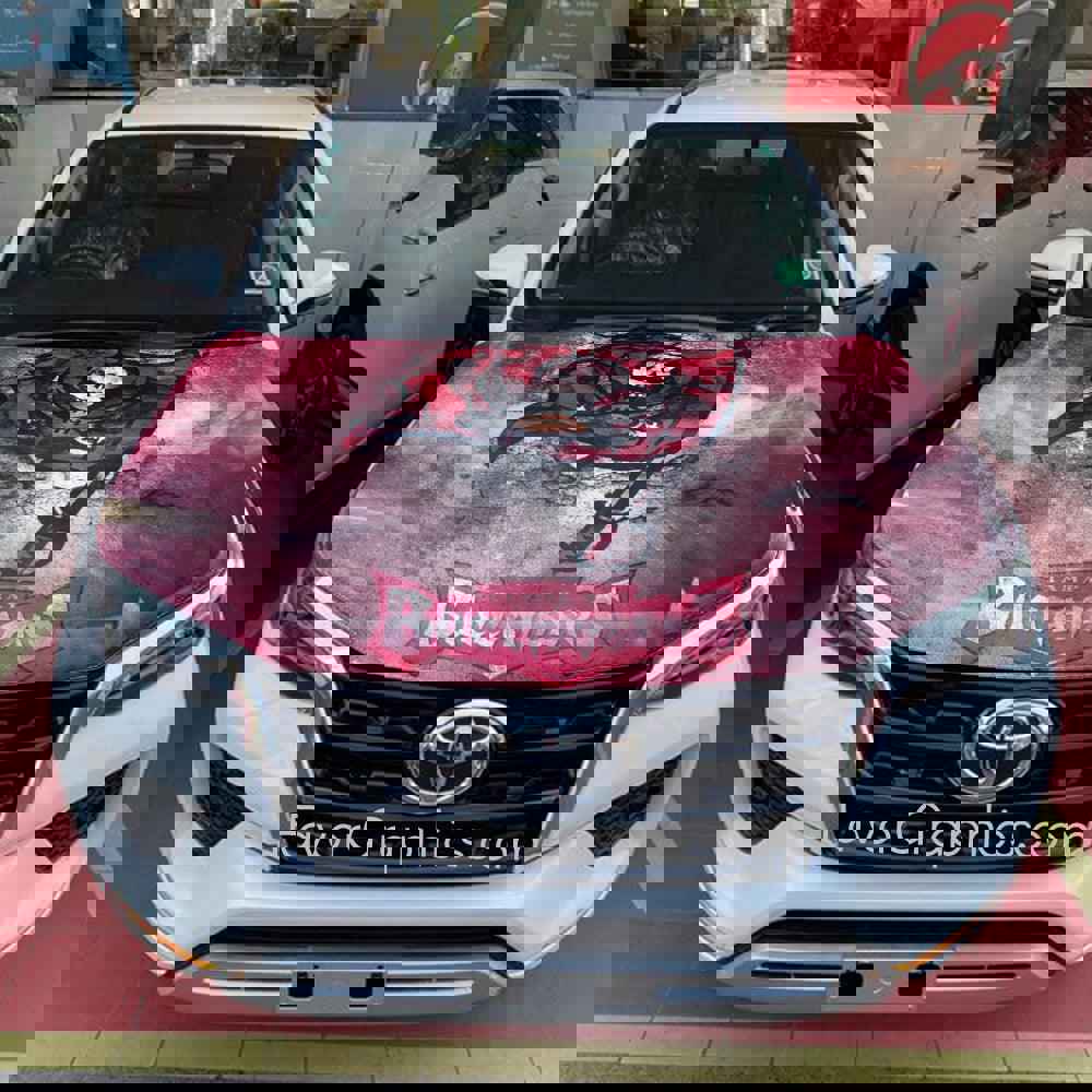 Tampa Bay Buccaneers Itasha Car Vinyl Hood Wrap Decal Sticker