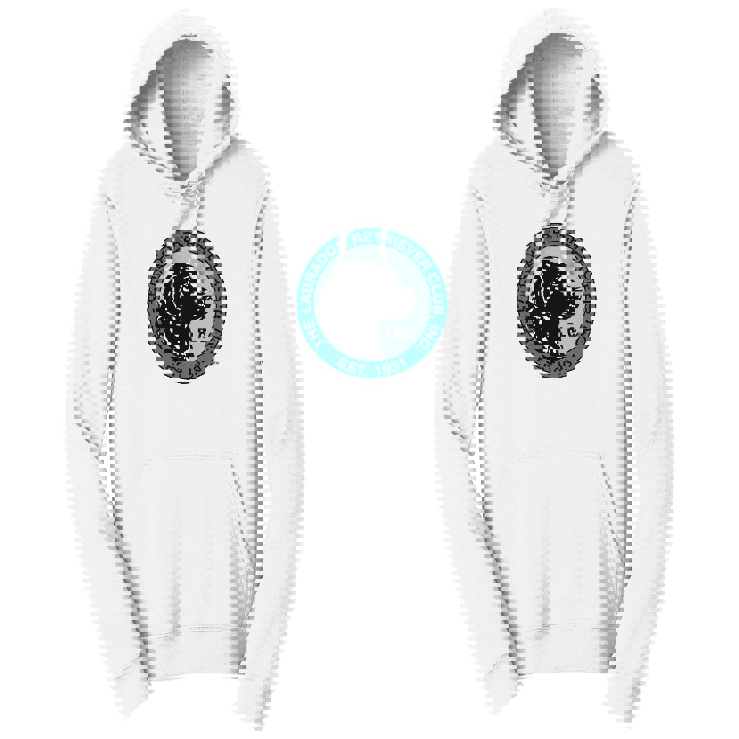 LRC Full Front Blue Logo - Unisex Hoodie Sweatshirt for Adults