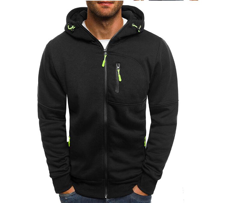 Men's Cotton Hoodie Casual Jacket