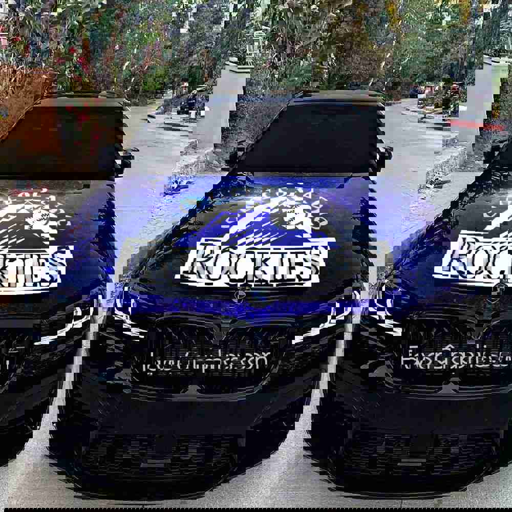 Colorado Rockies Itasha Car Vinyl Hood Wrap Decal Sticker