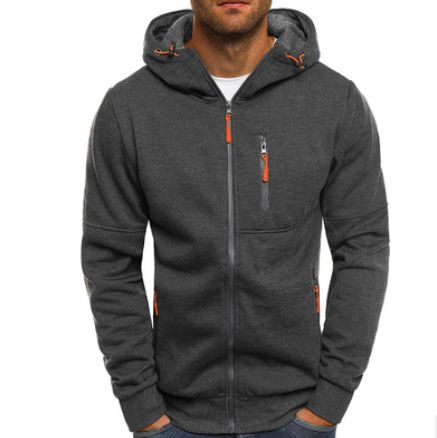 Men's Cotton Hoodie Casual Jacket