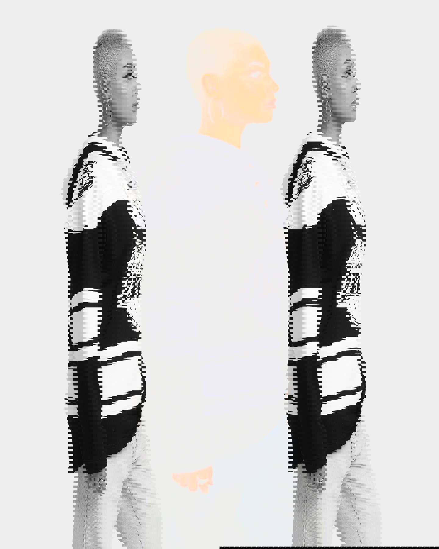 47 Brand Los Angeles Lakers NBA Superior 47 Lacer Hoodie Jet Black