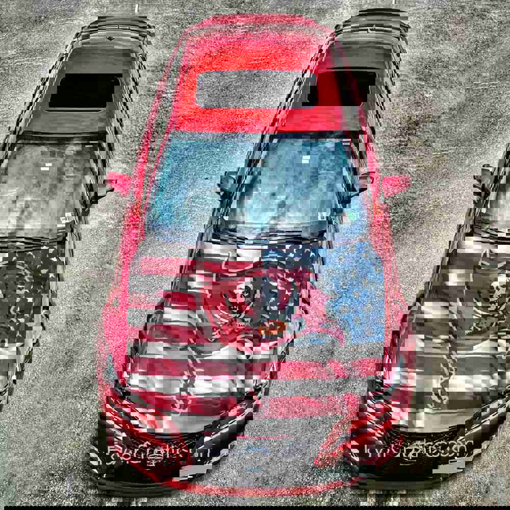 Tampa Bay Buccaneers Itasha Car Vinyl Hood Wrap Decal Sticker