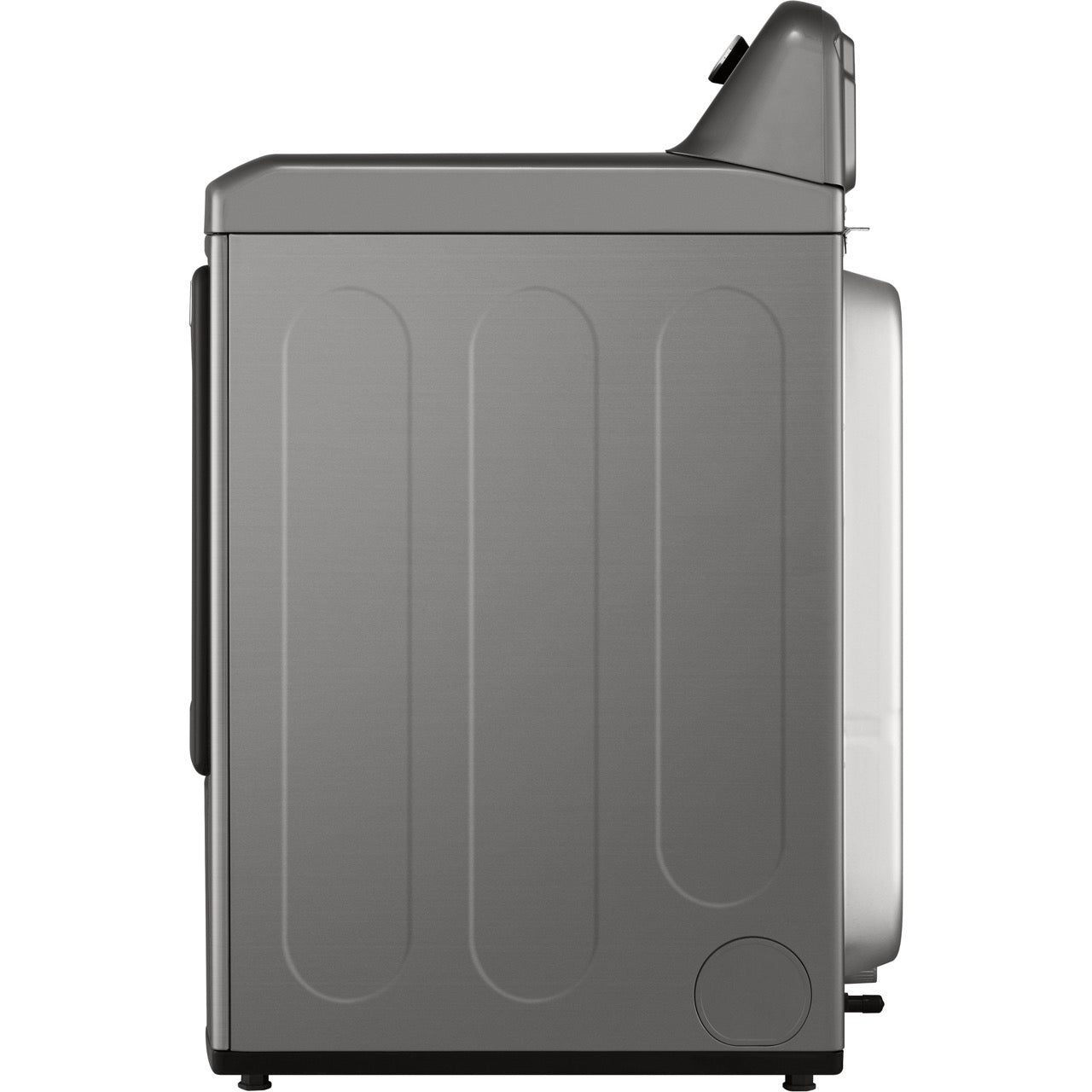 LG 7.3-Cu. Ft. Ultra Large Capacity Smart Wi-Fi Enabled Rear Control Gas Dryer with EasyLoad Door in Graphite Steel