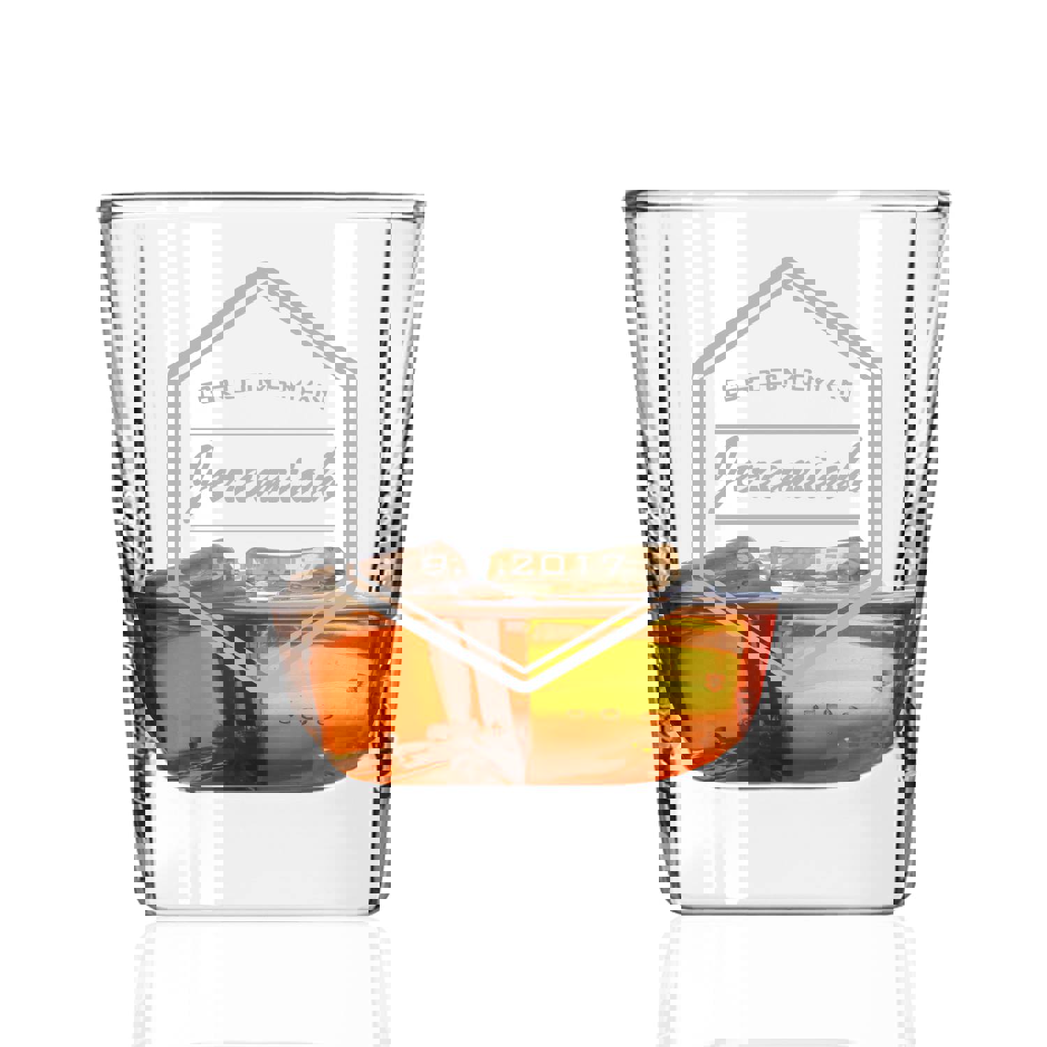 Personalized Groomsmen Whiskey Glasses - Engraved 9.25 oz Rocks Glass for Wedding & Best Man Gift
