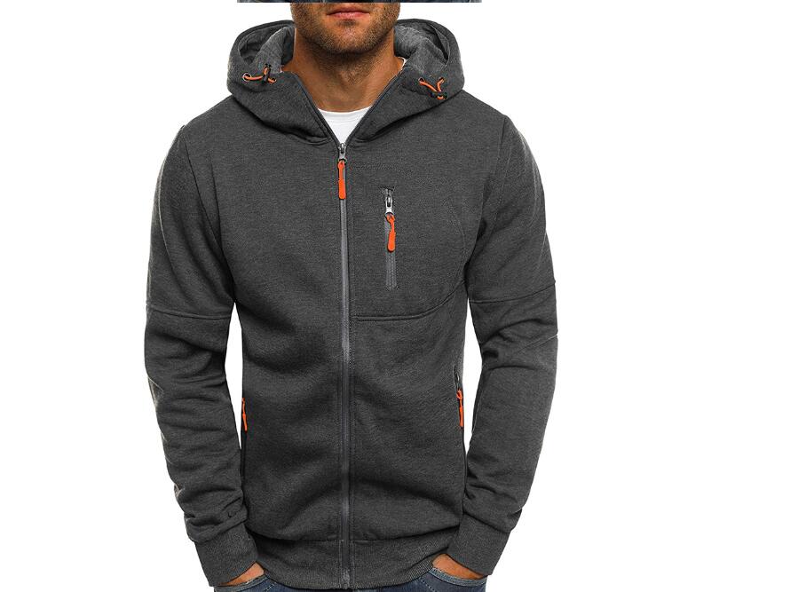 Men's Cotton Hoodie Casual Jacket