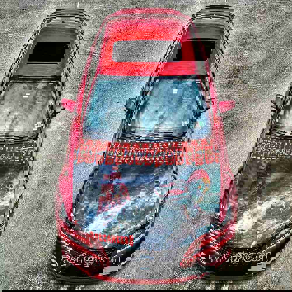 Tampa Bay Buccaneers Itasha Car Vinyl Hood Wrap Decal Sticker