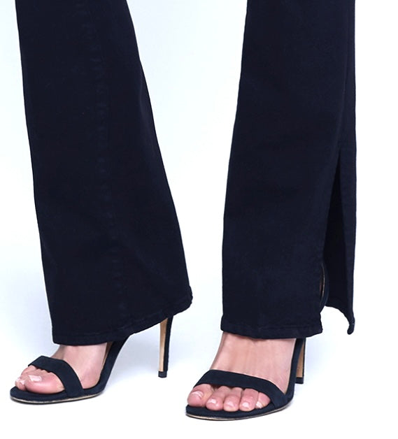 LAgence Abilene Baby Boot Slit Jeans