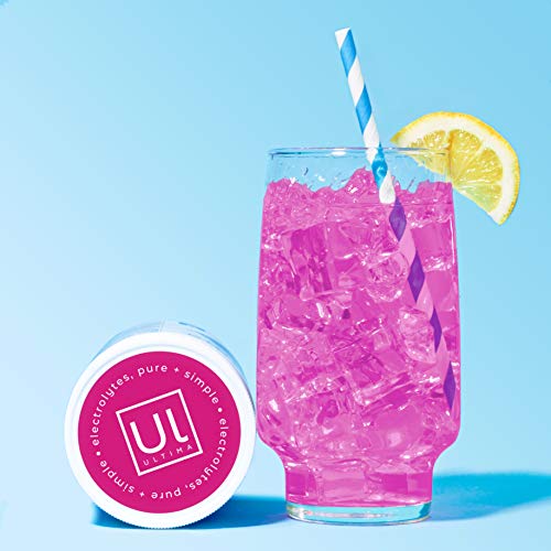 Ultima Replenisher Electrolyte Hydration Drink Mix - Raspberry Flavor (90 Servings)
