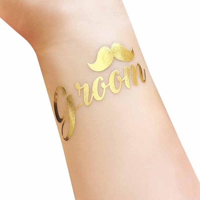 Team Bride Tribe Stickers - Bridesmaid & Mr and Mrs Glass Stickers for Bachelorette Party