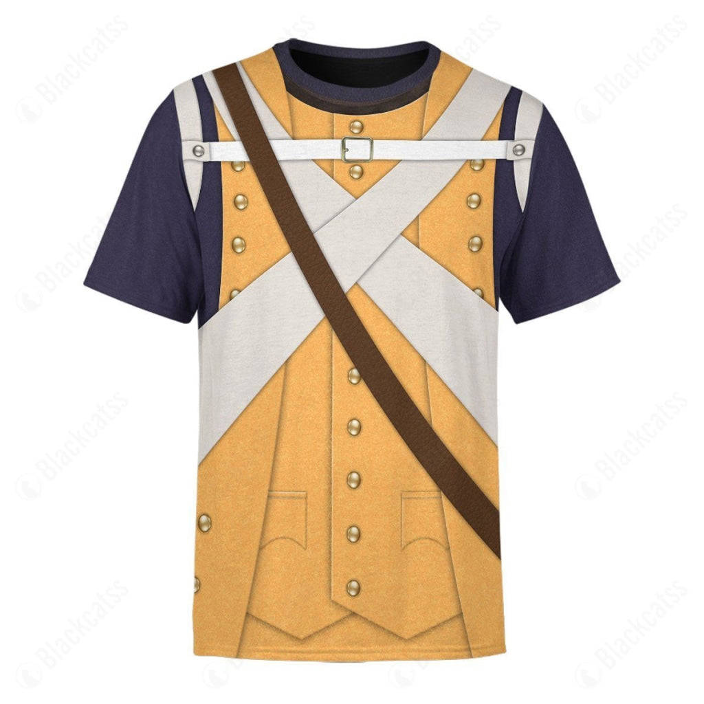 Historical American Infantry Full Marching Order 1776-1783 Apparel