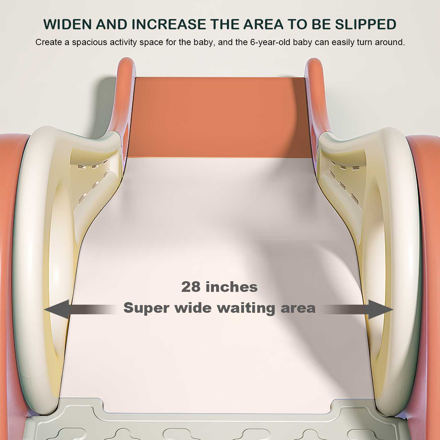 Toddler Slide Climber Set - Indoor Outdoor 3 Steps Freestanding Children's Slide