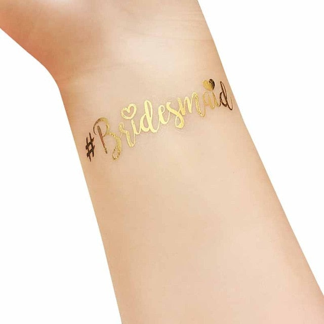 Team Bride Tribe Stickers - Bridesmaid & Mr and Mrs Glass Stickers for Bachelorette Party