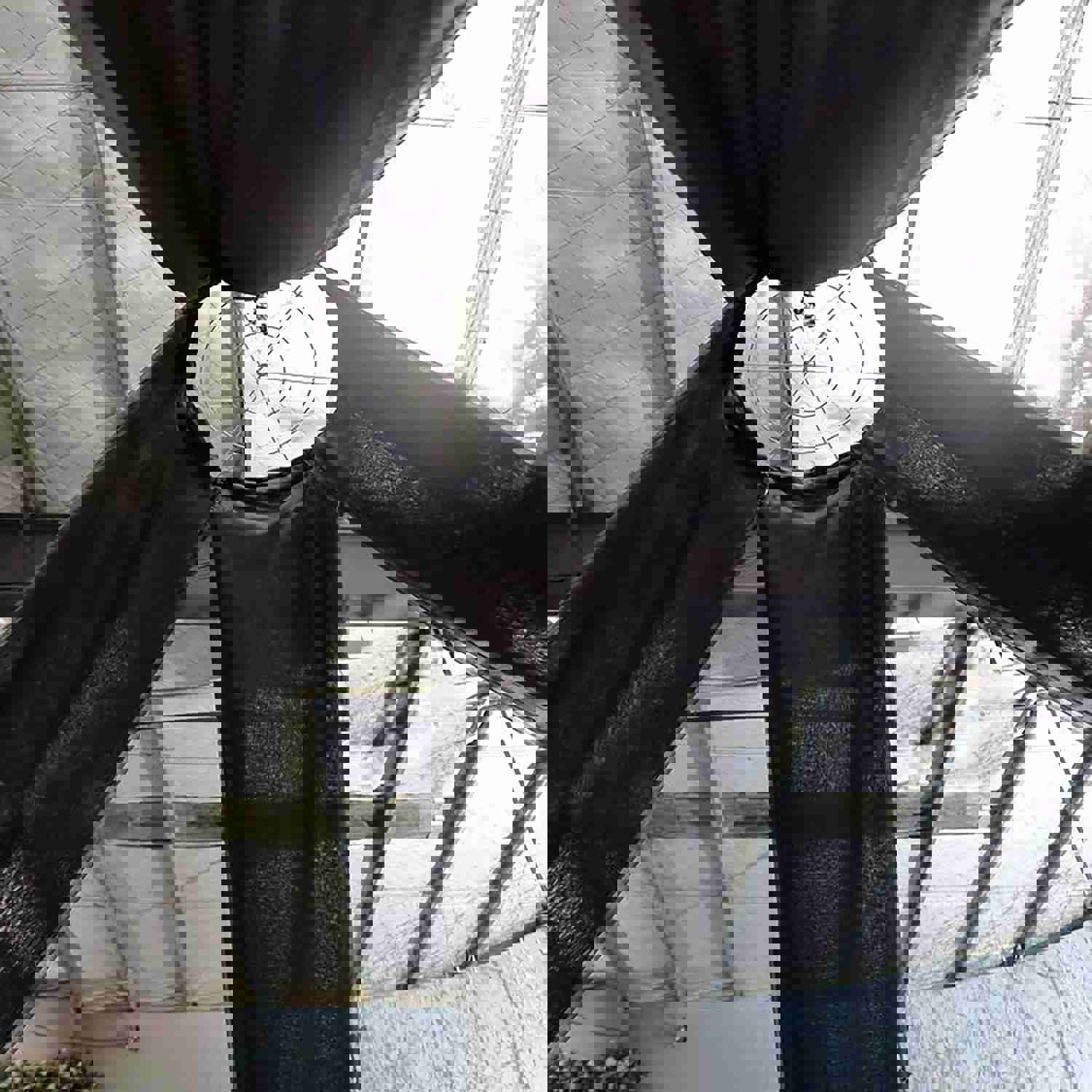 Sheer Fire Retardant Ceiling Drape Curtain Panels 10ftx20ft