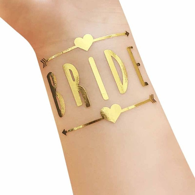 Team Bride Tribe Stickers - Bridesmaid & Mr and Mrs Glass Stickers for Bachelorette Party