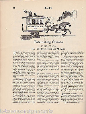 Antique Life Magazine 1927 with Garret Price Cover Art - Art Deco Illustrations