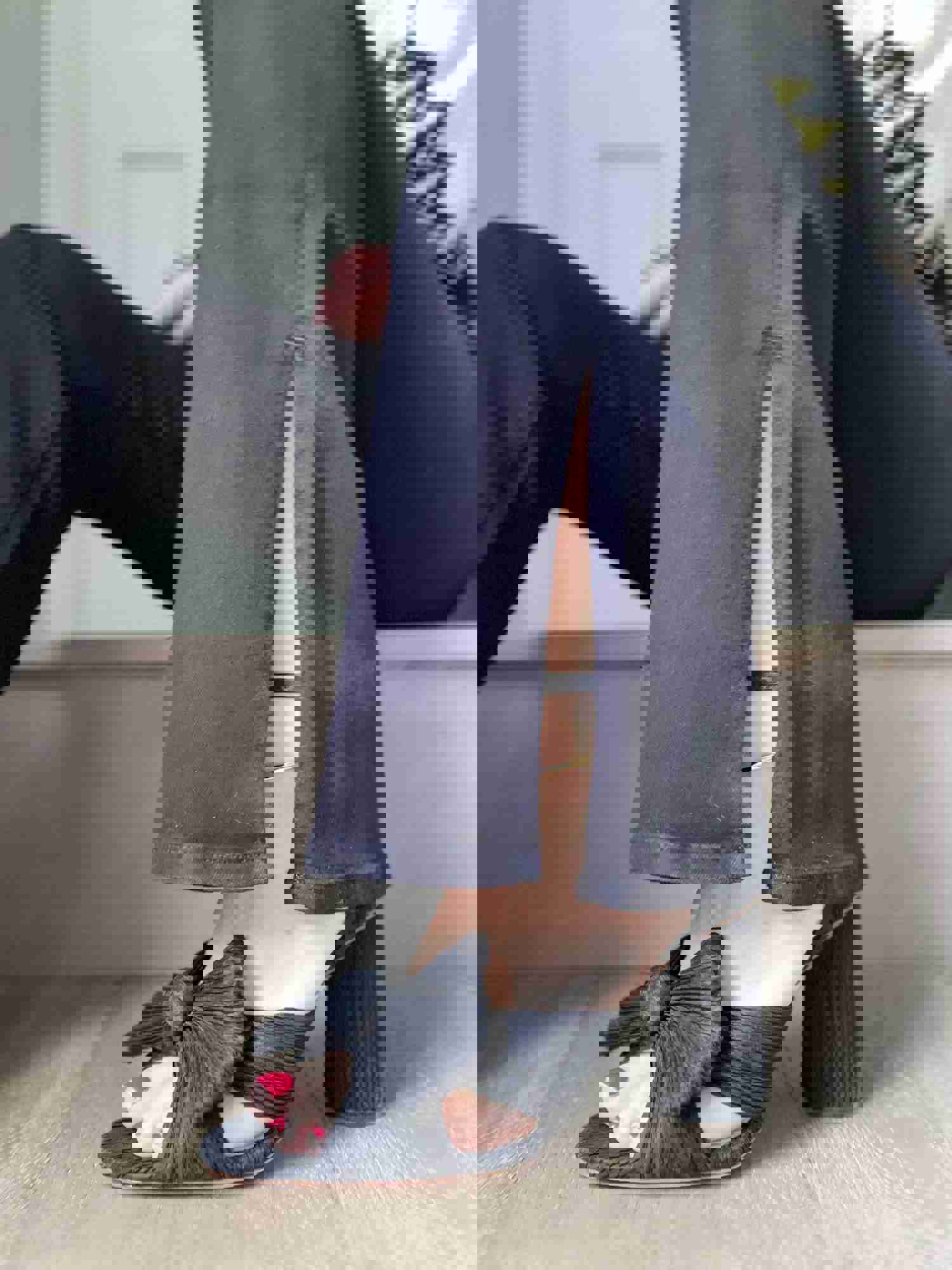 LAgence Abilene Baby Boot Slit Jeans