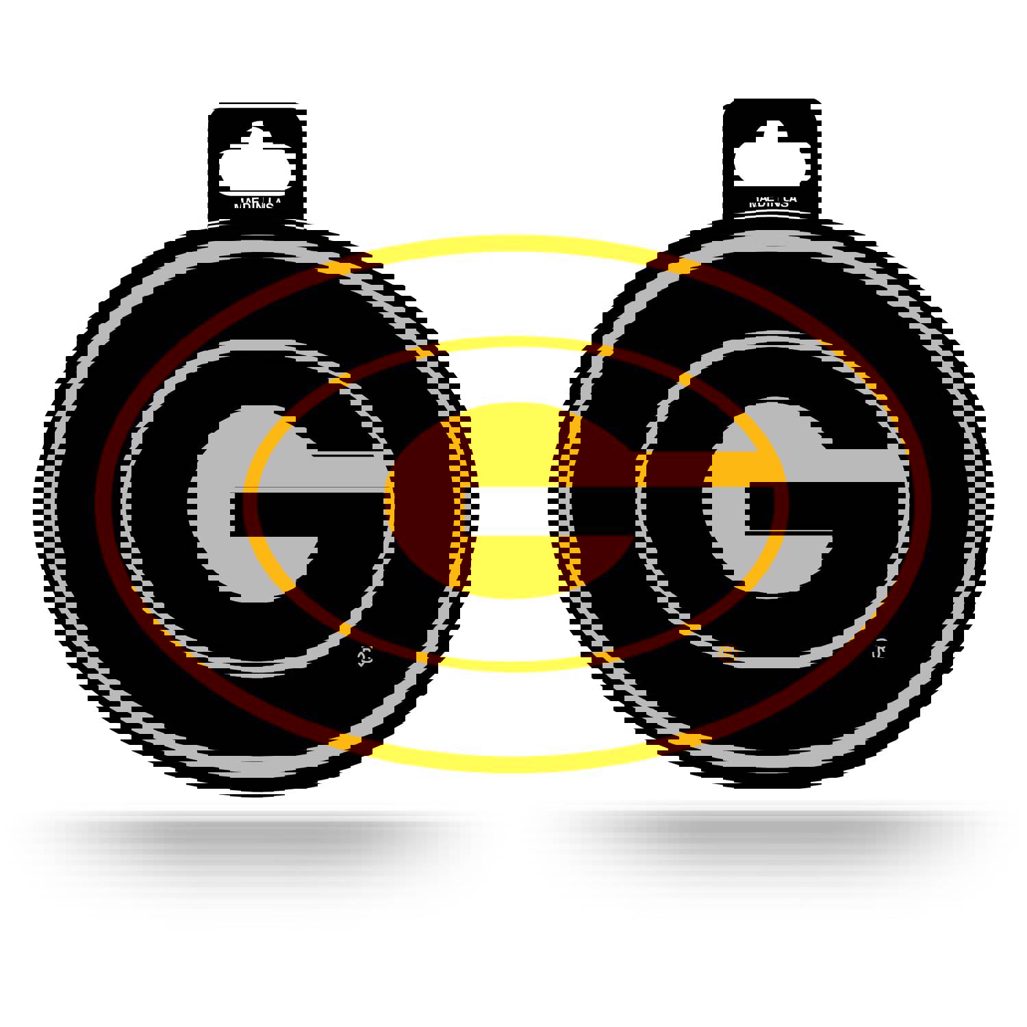 Grambling State Tigers Oval Decal Full Color Sticker - 3.75 x 5.75 Inches