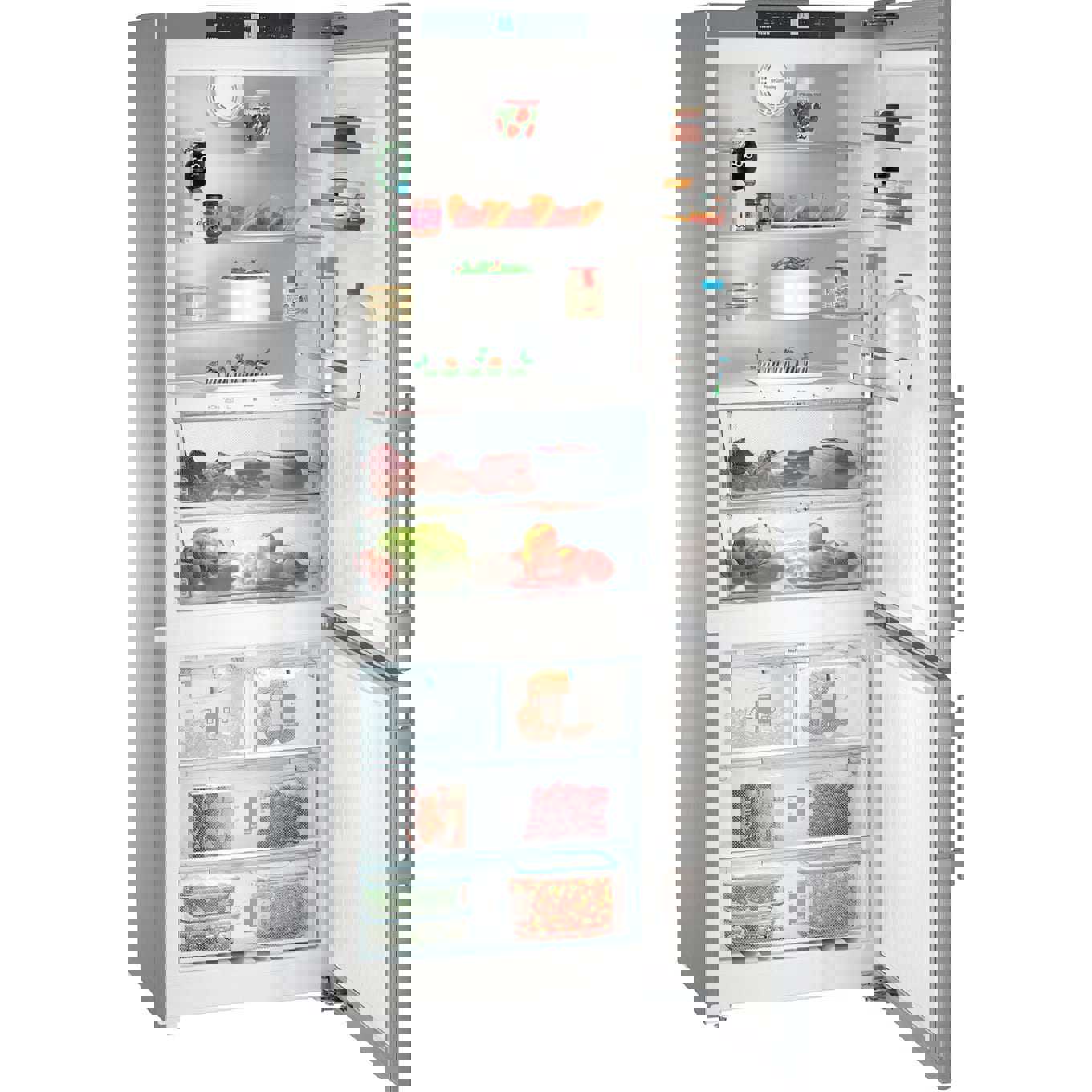 Liebherr 30 Wide 15.0 Cu. Ft. Energy Star Rated Bottom Mount Refrigerator With Right Hand Door & Ice Maker
