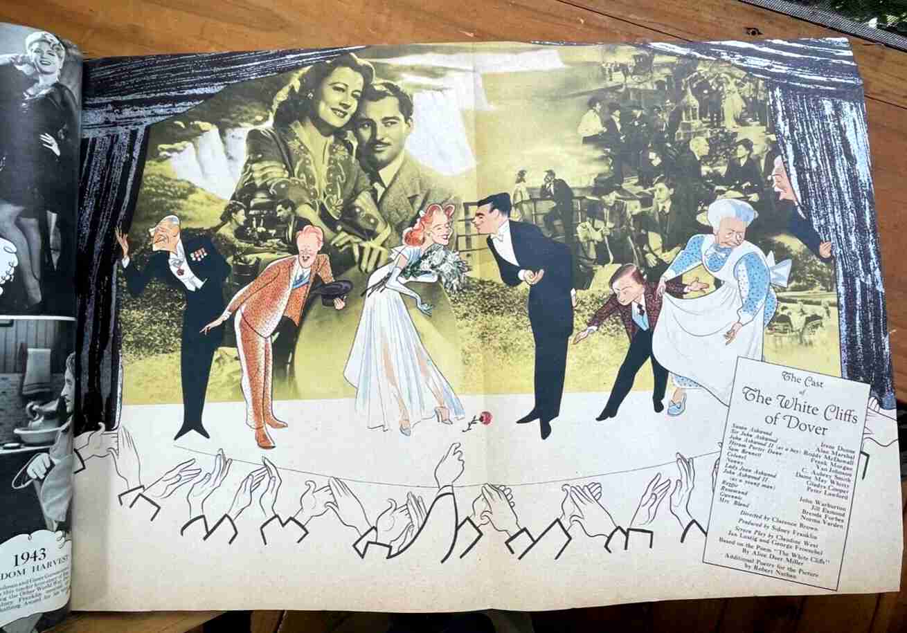 LIONS ROAR MAGAZINE MGM, July 1944, Vol 3 - HOLLYWOOD GOLDEN AGE VINTAGE CINEMA