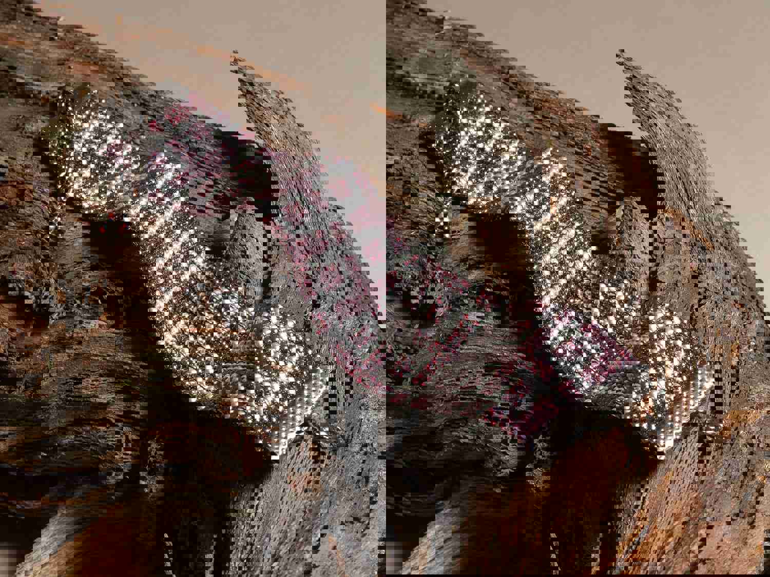 Handmade Armenian Geometric Bead Bracelet - Multicolour Interlocking Squares Design