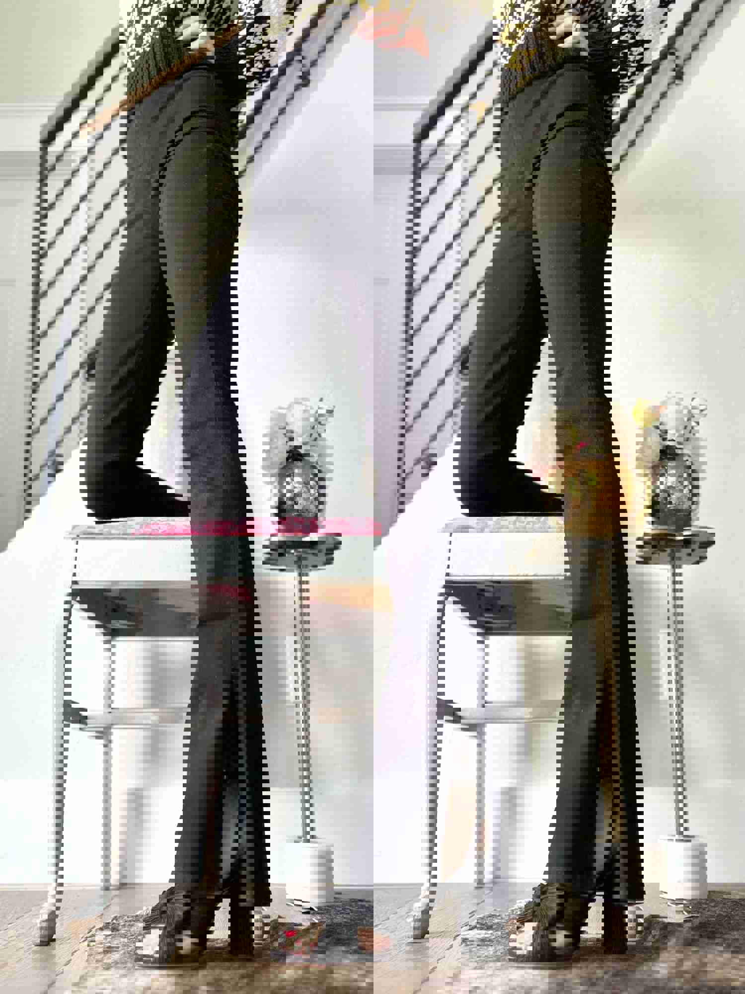 LAgence Abilene Baby Boot Slit Jeans