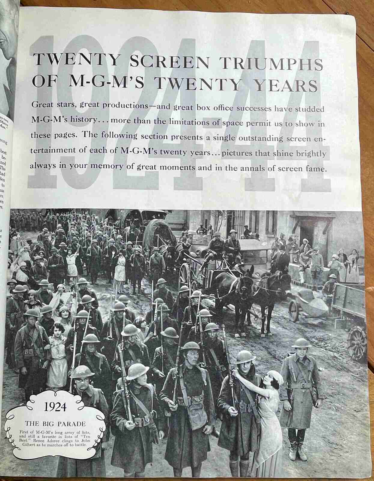 LIONS ROAR MAGAZINE MGM, July 1944, Vol 3 - HOLLYWOOD GOLDEN AGE VINTAGE CINEMA