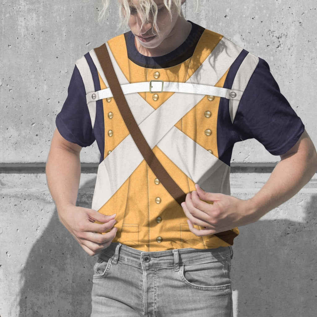 Historical American Infantry Full Marching Order 1776-1783 Apparel