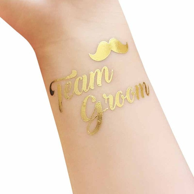 Team Bride Tribe Stickers - Bridesmaid & Mr and Mrs Glass Stickers for Bachelorette Party