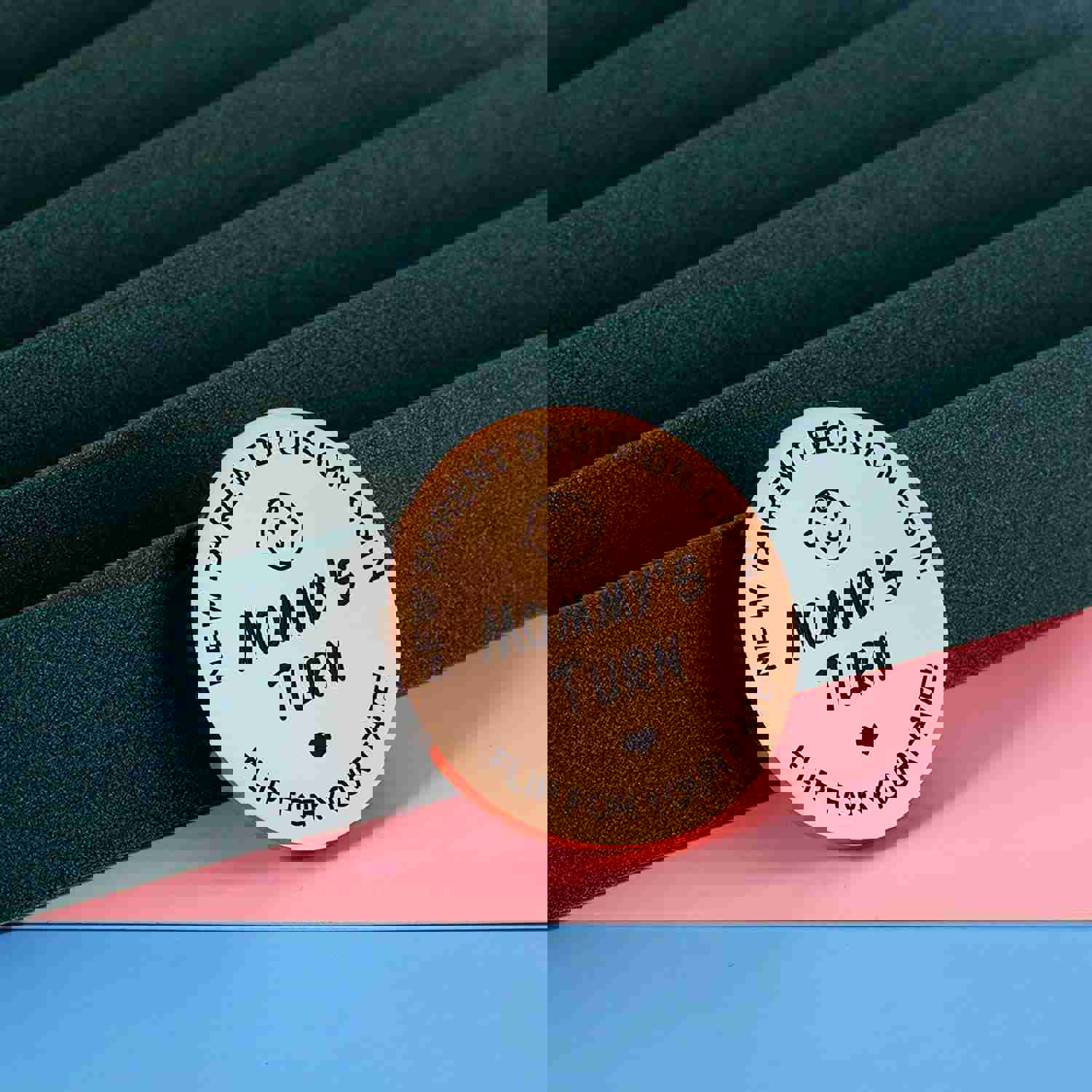 Doubled-Sided Prank Coin - Funny Gift for New Dads, Pregnancy Announcement Idea