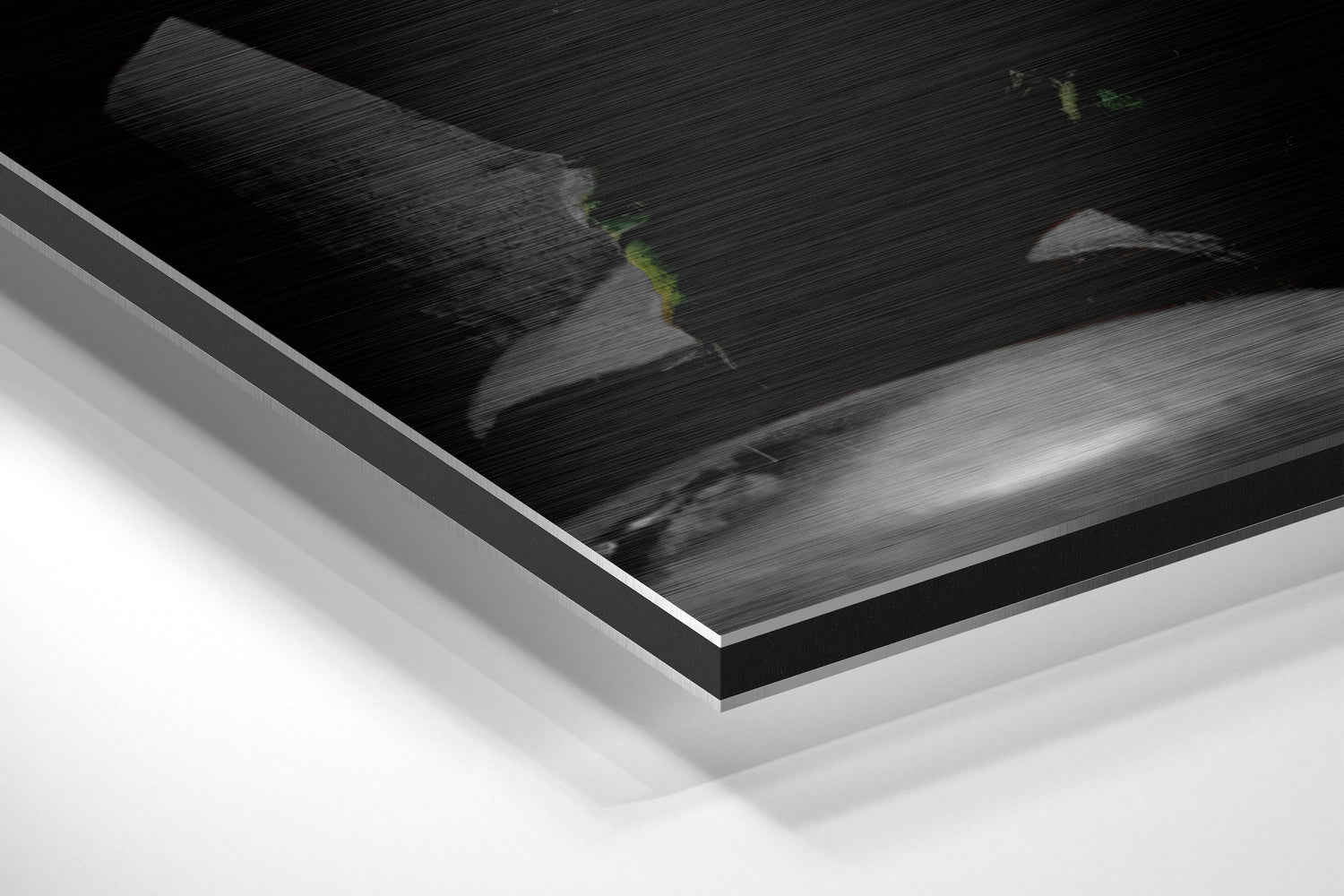 Marilyn, Elvis, Humphrey, James Brushed Aluminium Dibond Wall Art