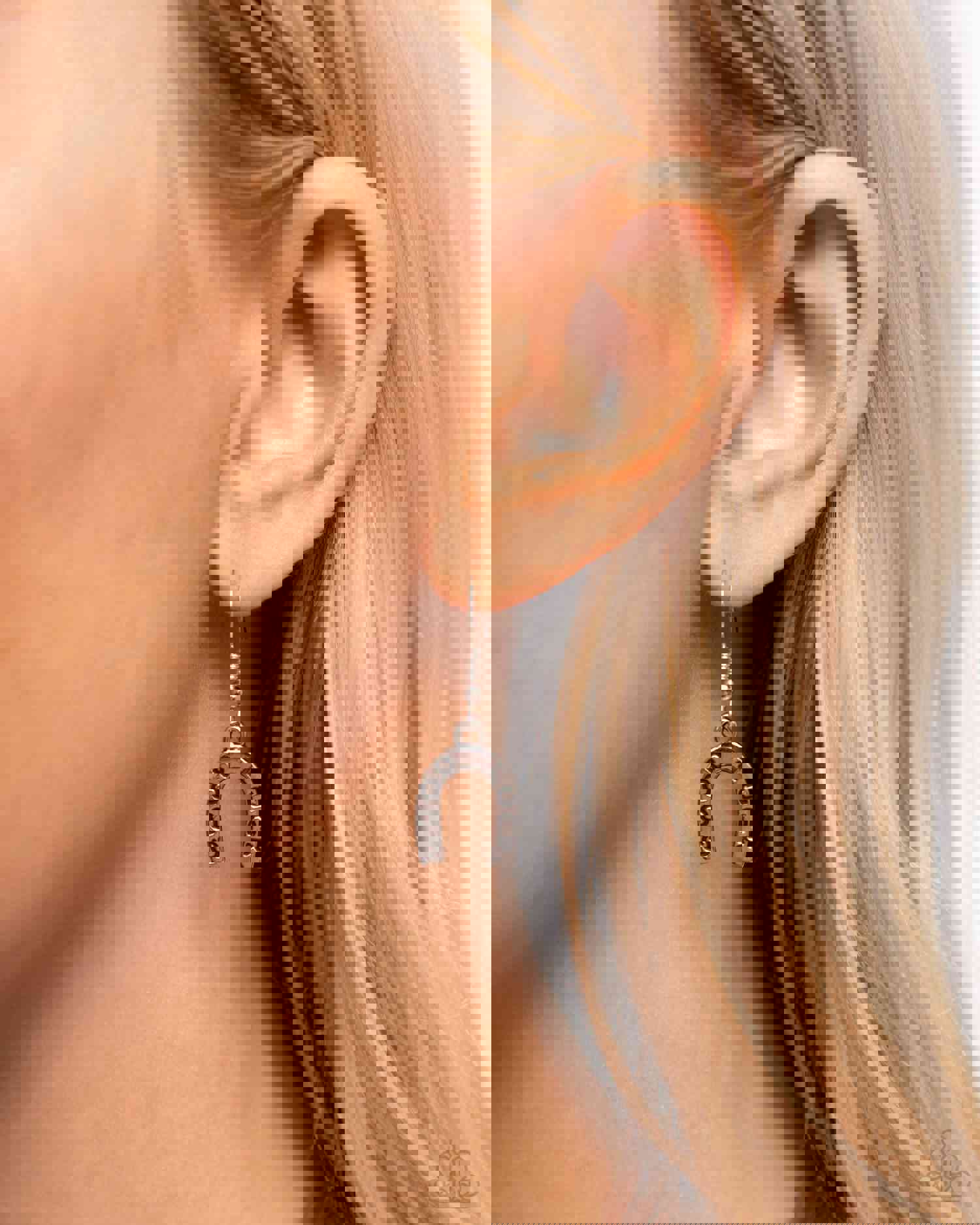 Southern Beauty - Brown Suede Necklace with Western Charms