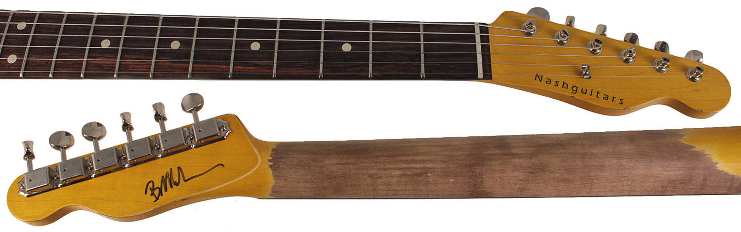 Nash T-63 Guitar, Dakota Red, Light Aging - Vintage Styled Tele Model