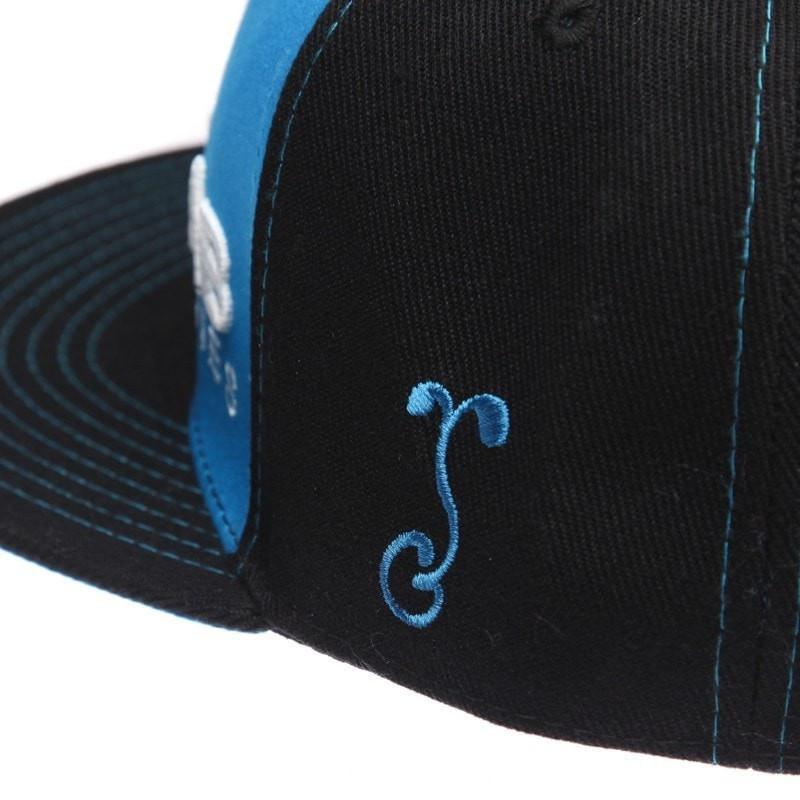 Grassroots x Aqua Lab Technologies Blue Hats - Premium Fitted Cap with Stash Pocket