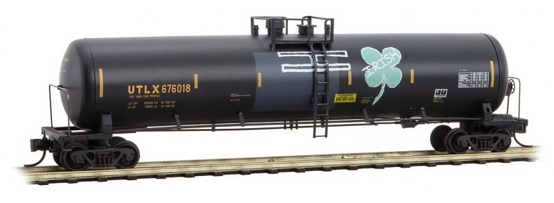Micro-Trains N Scale Union Tank Car 110 44 480 Single Dome Tank Car, Factory Weathered