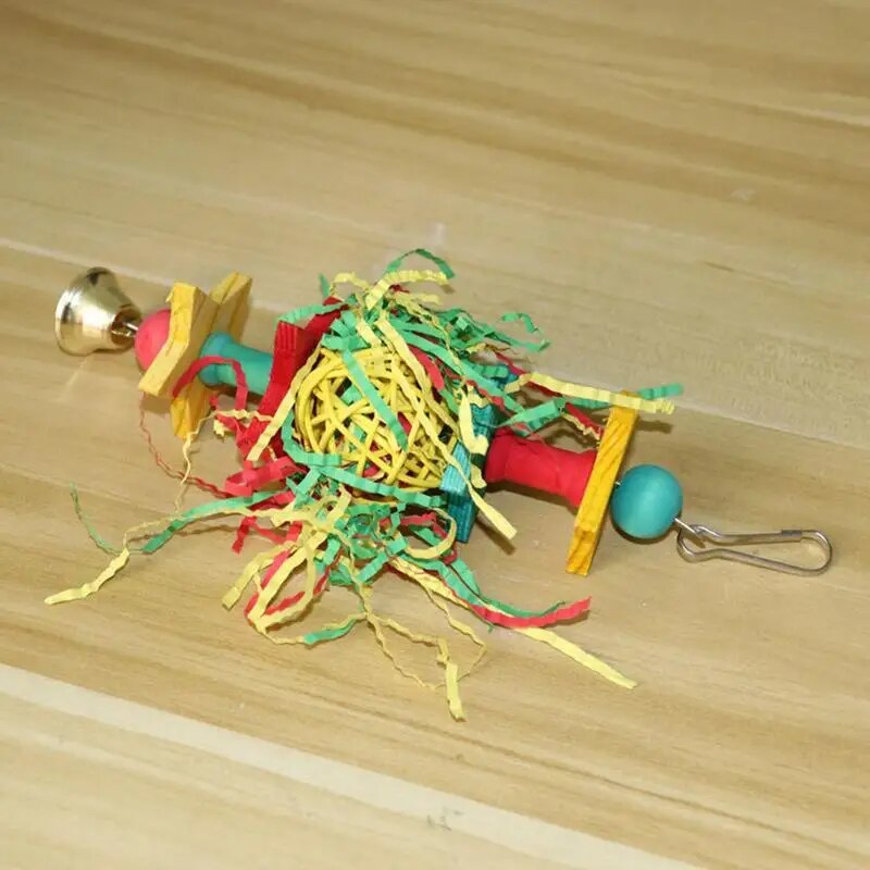 Bird Parrots Shredding Toys for Entertainment and Exercise
