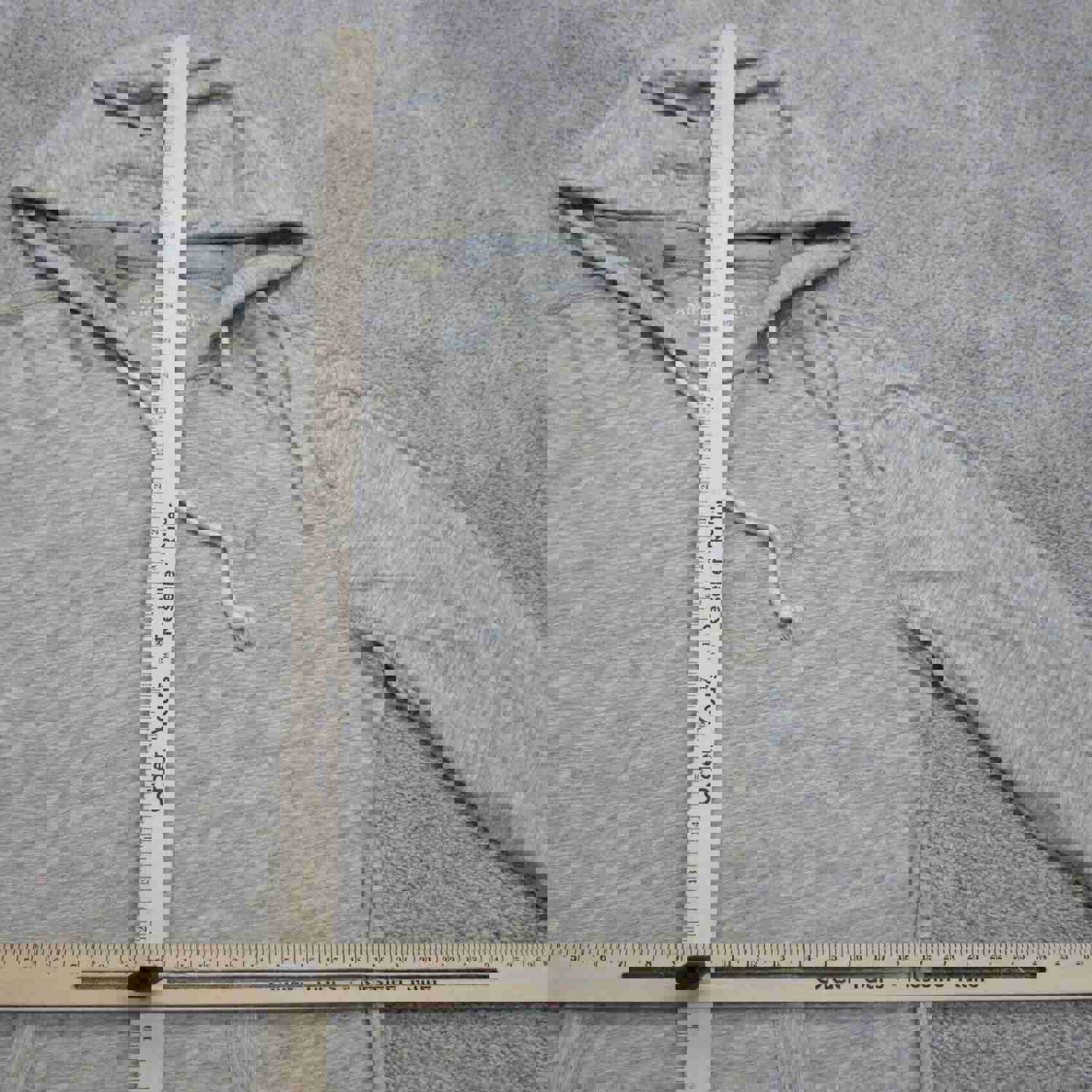 American Eagle Mens Hoodie Sweatshirt Athletic Fit Long Sleeve Heather Gray Size M