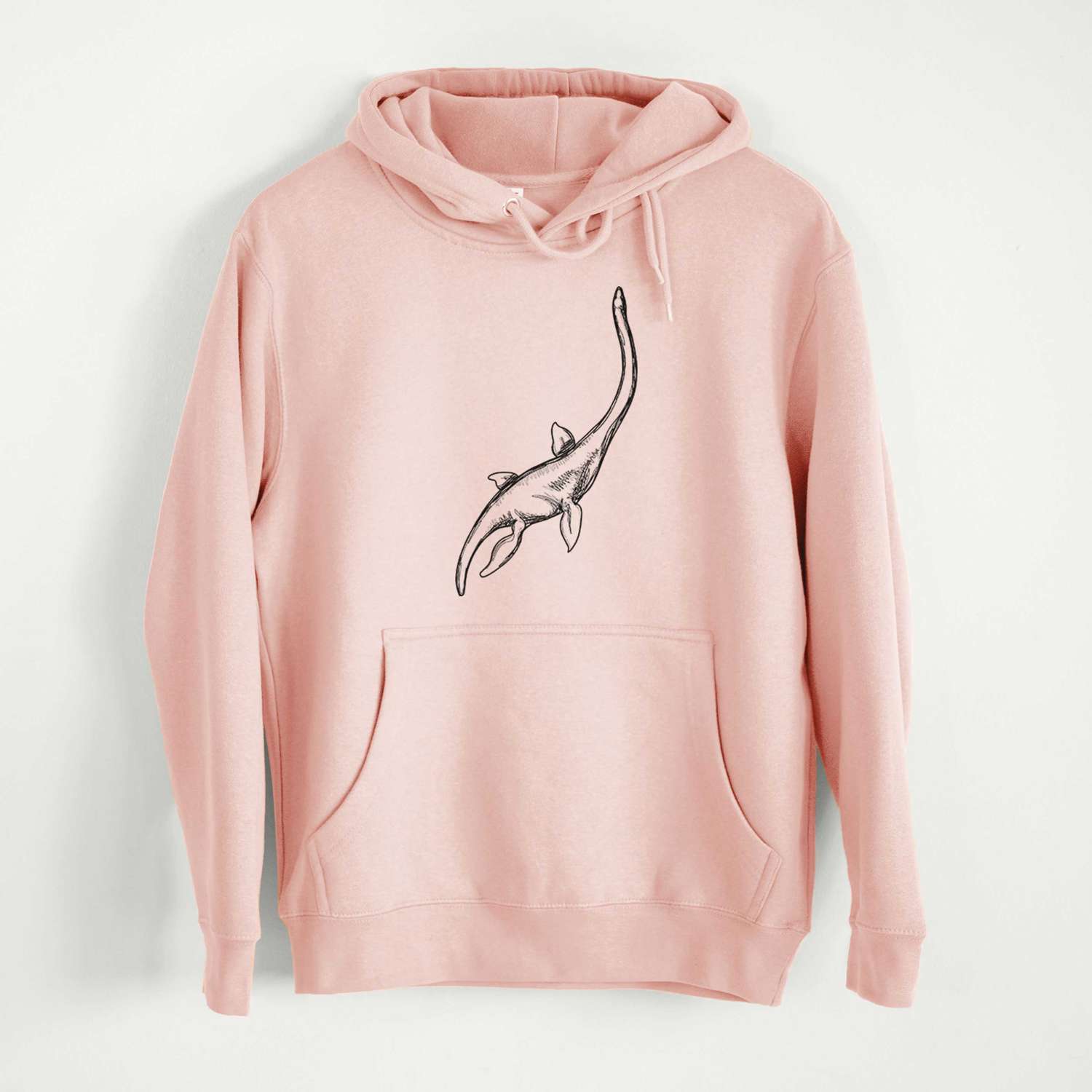 Plesiosaur - Plesiosaurus Dolichodeirus - Mid-Weight Unisex Premium Blend Hoodie