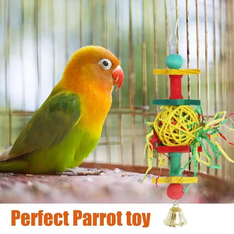 Bird Parrots Shredding Toys for Entertainment and Exercise