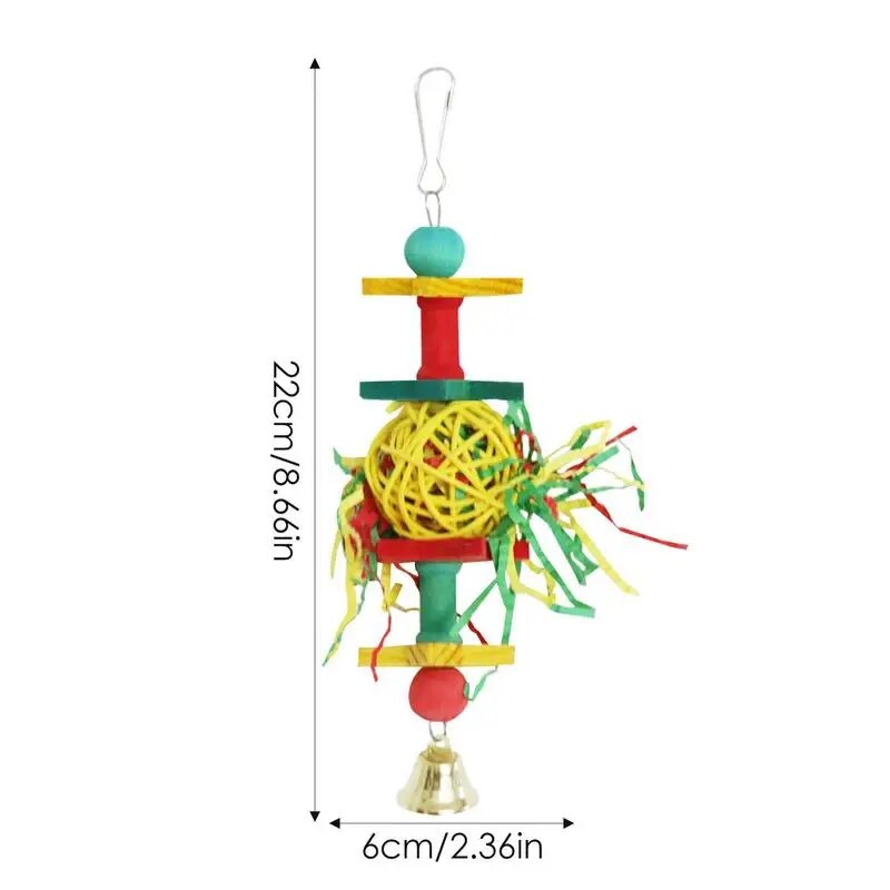 Bird Parrots Shredding Toys for Entertainment and Exercise