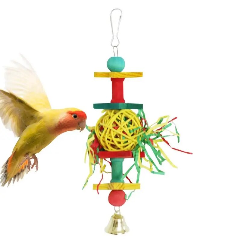 Bird Parrots Shredding Toys for Entertainment and Exercise
