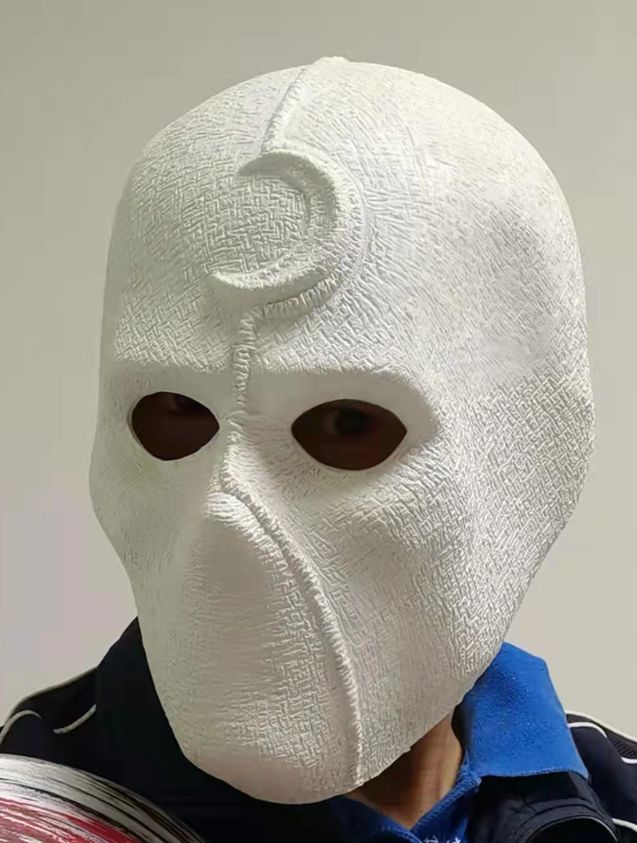 Helmet Movie Moon Cosplay Knight Marc Spector Cosplay Superhero Mask Costume Latex Halloween Party Accessory Prop