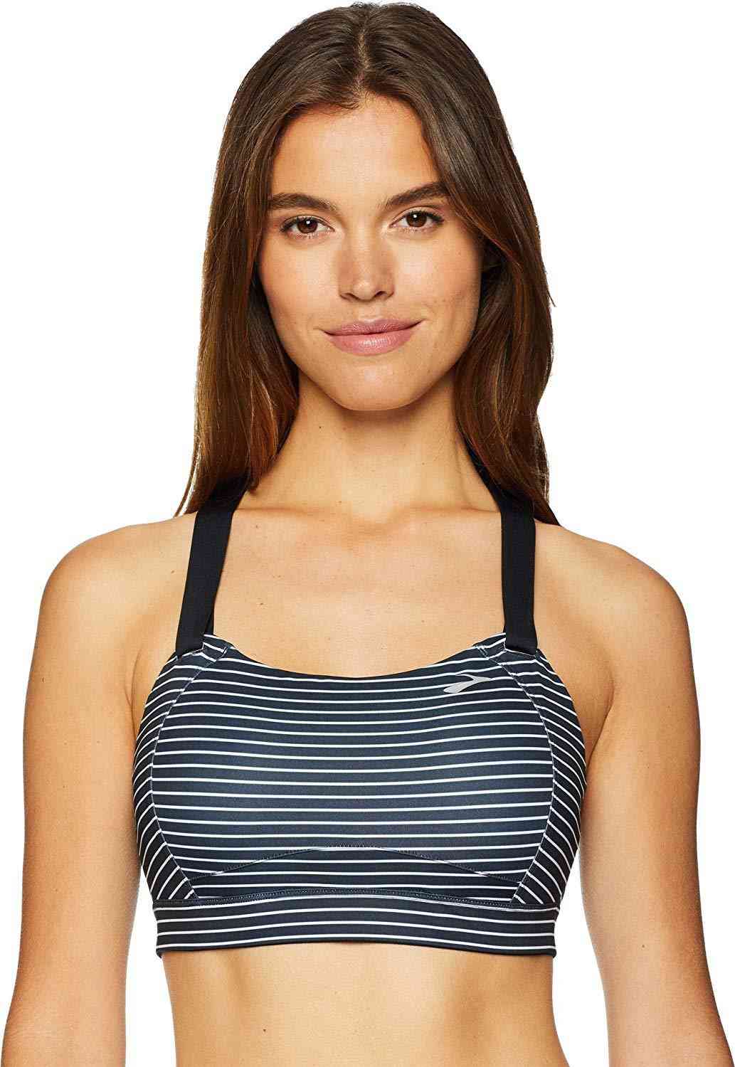 Brooks Women's Juno Cross Back Adjustable High-Impact Sports Bra