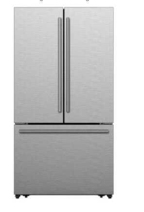 Vitara 36 Inch Freestanding French Door Refrigerator with 20.9 cu. ft. Capacity