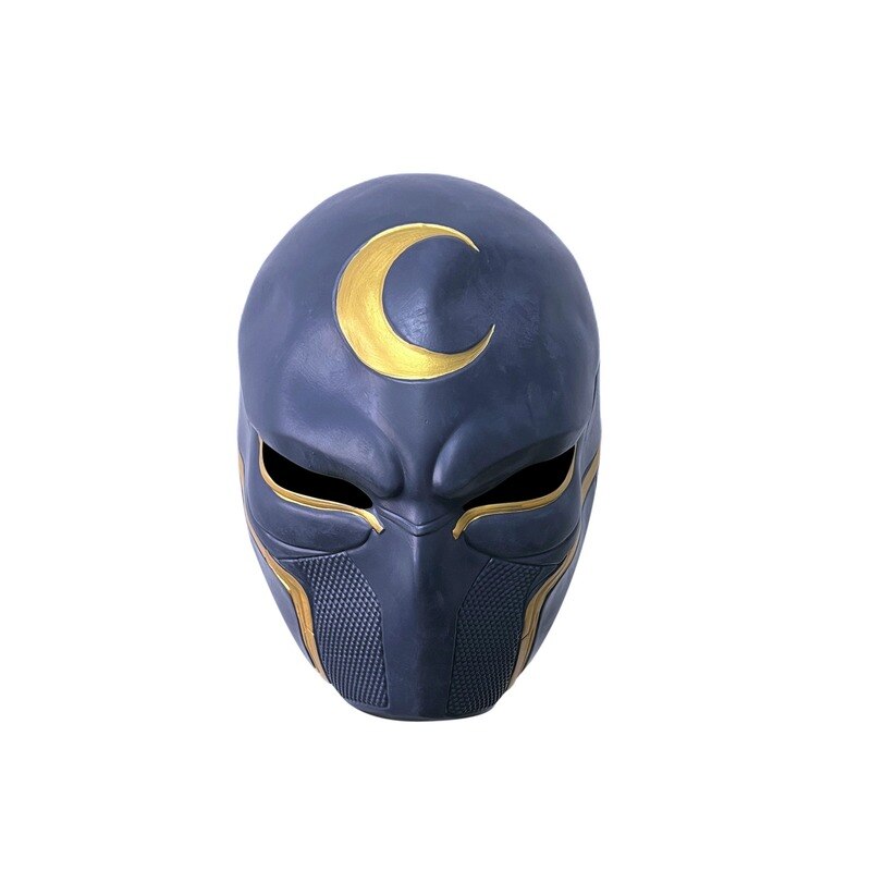 Helmet Movie Moon Cosplay Knight Marc Spector Cosplay Superhero Mask Costume Latex Halloween Party Accessory Prop